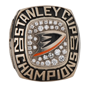 2007 Anaheim Ducks Stanley Cup Championship Prototype Ring